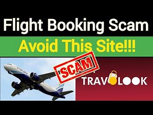 Alert !!! Avoid this website for flight booking | Flight booking scam