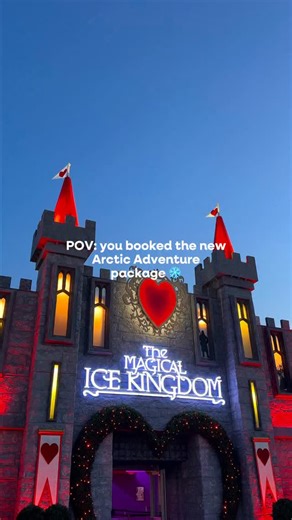 Three icy icons, one epic package 🧊✨ Step into a world of ice and snow with a package that brings our most iconic frosty experiences. ❄️ Journey through Magical Ice Kingdom themed around the Four Realms of Earth, Fire, Air & Water ⛸️ Skate across the UK’s largest open-air Ice Rink 🛷 Race down London’s only Real Ice Slide Plus your package includes £20 ride and game credit, with 10% extra on us. Pre-book the Arctic Adventure package today via the link in our bio and save 10% compared to buying