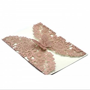 Laser Cut Invitations-butterfly Quinceañera Invitations. - Etsy