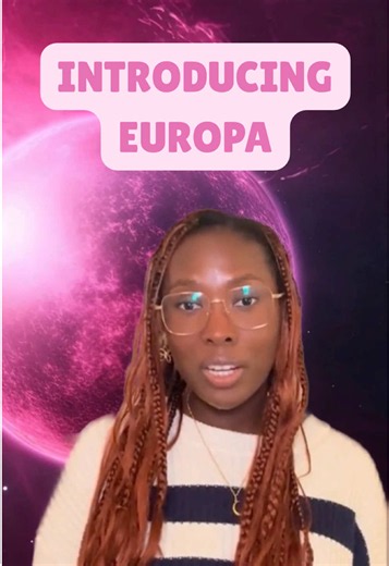 Europa icy moon overview