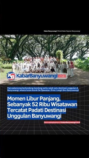 Long Holiday Weekend, 52 Thousand Tourists Recorded Crowding Banyuwangi's Top Destinations
