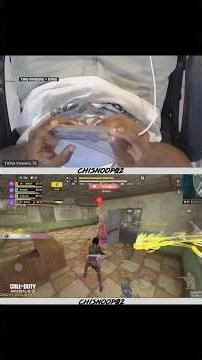 1 v 8 Two Finger Gameplay #codmobile #codm #isolated