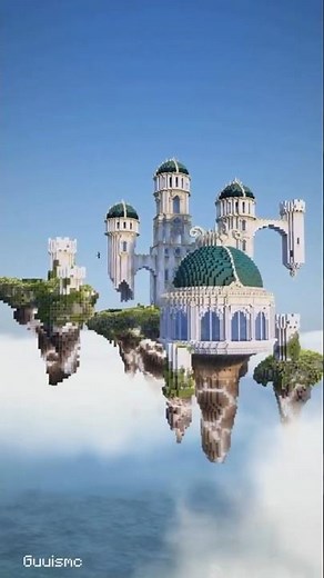 Epic Floating Island Base in Minecraft – Must See!