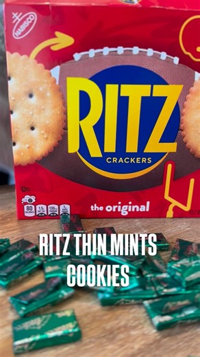 -Bailey Archer- on Instagram: "Two ingredients, no baking, and absolutely delicious! 🙌 I’ll be honest, I was skeptical about this one. The iconic Girl Scouts Thin Mints recreated with just two simple ingredients?! Who wouldn’t be?! But I’m here to tell you… they taste IDENTICAL to the real deal! All you need to do is melt Andes mints (microwave or stovetop both work), coat your Ritz crackers in the chocolate, and place them on a lined baking sheet. Pop them in the fridge for about 15 minutes to