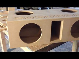 Suburban 4 12" Subwoofer Box Speaker Enclosure