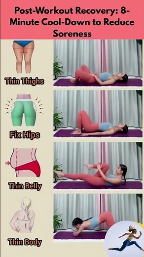Post Workout Recovery 8 Minute Cool Down to Reduce Soreness