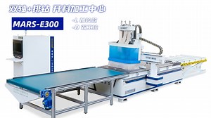 [Hot Item] E300 CNC Machine/Panel Furniture Nesting CNC Router Machine/Gang Drill CNC Cutting Machine High Efficiency Customizable