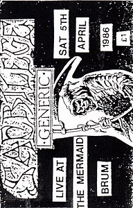Sacrilege / Generic - Live, Mermaid, Brum, 5/4/86