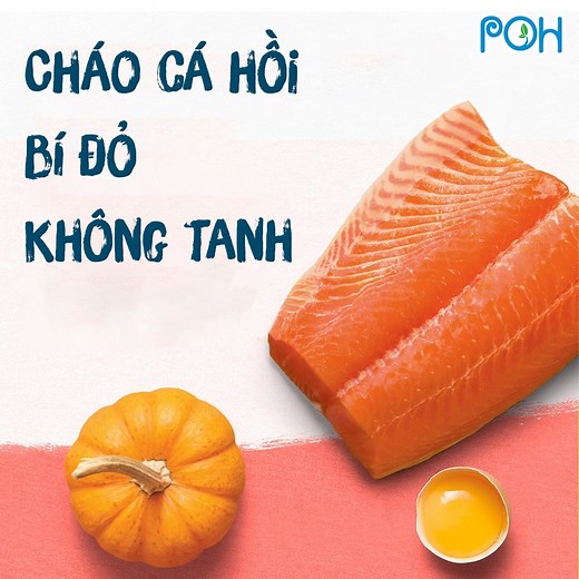 CÁCH NẤU CHÁO CÁ HỒI KHÔNG TANH BỔ DƯỠNG CHO BÉ Cá hồi là thực phẩm bổ dưỡng cho bé. Cùng xem cách chế biến món ăn giàu chất béo có lợi này trong video sau nhé bố mẹ. Cá hồi phù hợp với bé từ 10 tháng tuổi. Lưu ý nguyên tắc thử dị ứng: 3 ngày liên tiếp với món mới từ ít đến nhiều. Với mong muốn giúp các bà mẹ bận rộn nuôi dạy con thật dễ dàng và bạn có thời gian chăm sóc bản thân. POH xây dựng khóa học POH EASY Two (19-49 tuần): Ăn dặm kiểu EASY. Khóa học cung cấp kiến thức và thực đơn chi tiết 