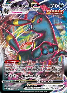 Umbreon VMAX   Urshifu VMAX Single Strike - PokemonCard