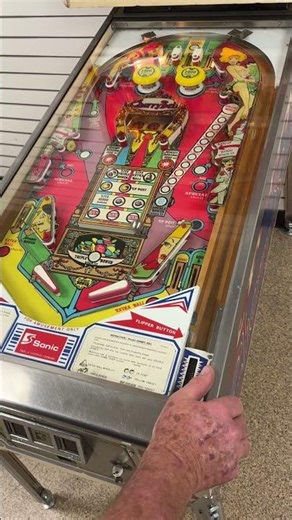 Sonic 1978 Cherry Bell Pinball Machine at Pot of Gold Auctions