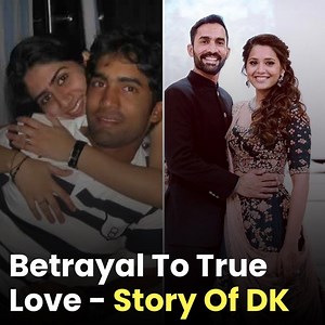 15M views · 152K reactions | He made an unbelievable comeback to Indian Squad but his personal life is a complete roller-coaster ride. Here's the love story of DK  | MetroSaga | Facebook