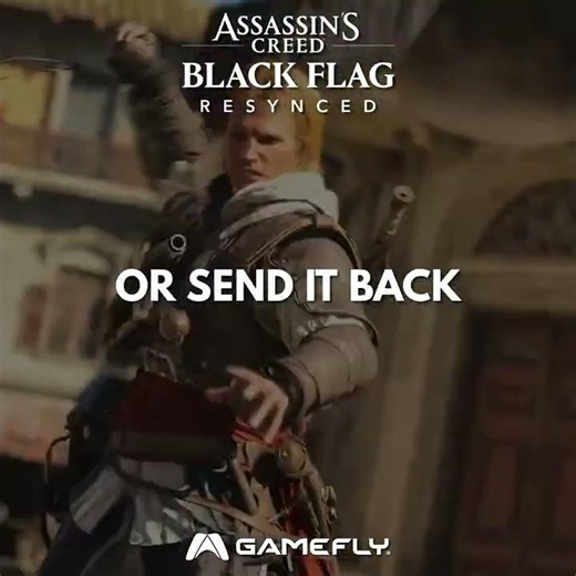 The Ultimate Pirate Adventure Returns in Black Flag Resynced - Rent from GameFly and Save