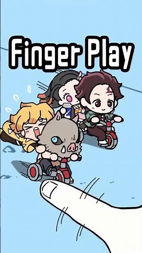 demon Slayer finger play 🤣❤️