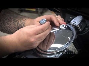 Kuryakyn Push Button Fuel Door Latch Installation by J&P Cycles