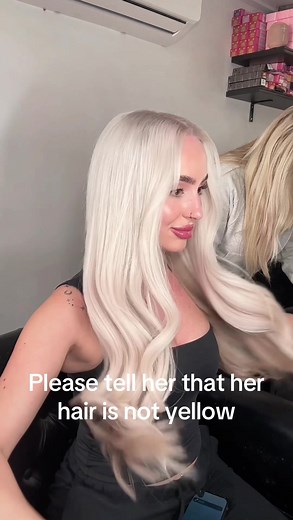 Blonde Hair Extensions Transformation