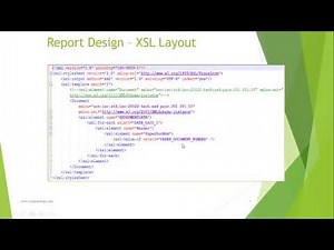 Oracle Cloud ERP (SaaS) - BI Report - Using XSL Template