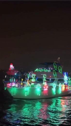 The Best of San Diego on Instagram: "San Diego really does the holidays differently 🎄🚤✨ Last night’s Bay Parade of Lights turned the water into a floating Christmas party - alien themes, glowing yachts, and pure San Diego vibes. #SanDiego #ParadeOfLights #SanDiegoEvents"