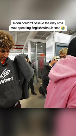 N3on couldn't believe the way Tota was speaking English with License 😭 #n3on #tota #license | Tota MC