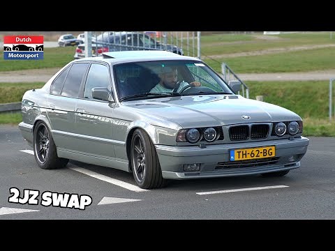 780HP *2JZ-swap* BMW M5 (E34) - Revs & Accelerations!