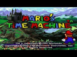 Mario Time Machine gameplay (PC Game, 1993)