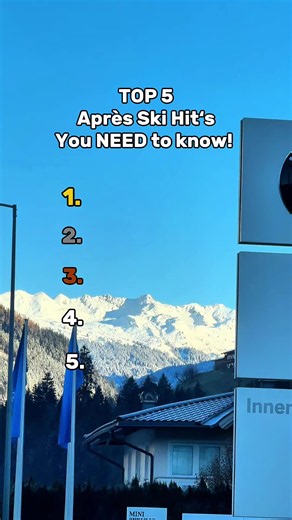 Après Ski Hit‘s You NEED to know! #ski #aprèsski #skifahren #ischgl