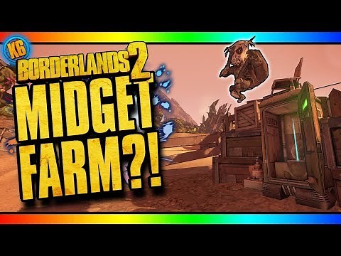 NEW MIDGET FARM!! Loot Midgets in SECONDS! - New DLC [Borderlands 2]