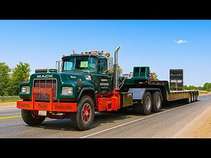 10 Mega Trucks from the 1970s Built to Carry Impossible Loads!