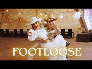 FOOTLOOSE - Kenny Loggins 💥 Energetic Wedding Dance Choreography / New First Dance Idea 2024