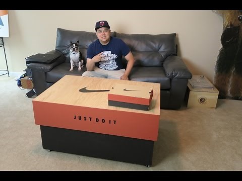 HUGE Air Jordan Storage Shoe Box ,Holds 16+ Pairs of Shoes