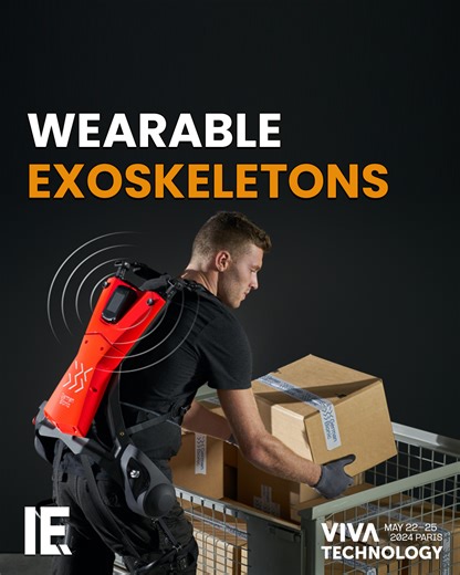 German Bionic produces wearable exoskeletons to help alleviate back pain and strain at work. With back pain causing millions in lost productivity, will wearable exoskeletons become the norm? 🧐 #VivaTech #VivaTech2024 #VivaTechnology | Interesting Engineering