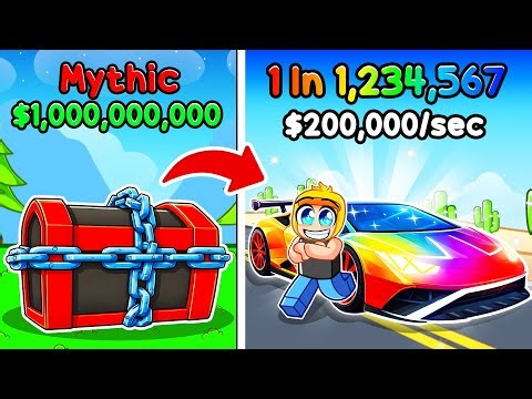 I Opened RAREST MYTHIC Crates and Made $92,480,408 in Roblox!