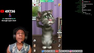 IShowSpeed Gets MAD At Ben While Playing Talking Tom ( FULL VIDEO)