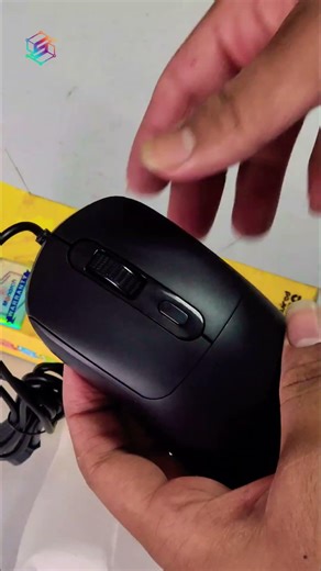 T-WOLF G580 Wired Black Optical Mouse With Grip Tape || #twolf #mouse #usb #bangladesh