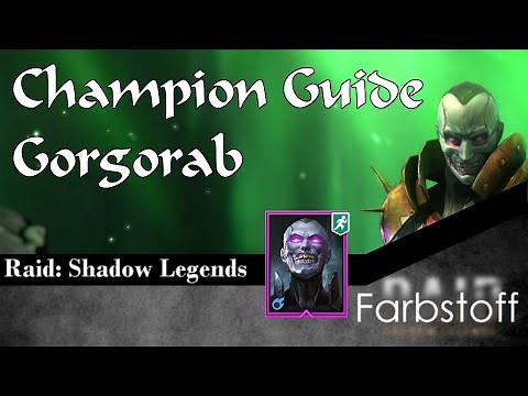 Raid: Shadow Legends - Champion Guide - Gorgorab