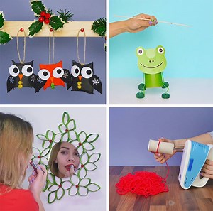 Amazing hacks and crafts with a toilet roll.😃👍 bit.ly/2kO1pgE | 5-Minute Crafts