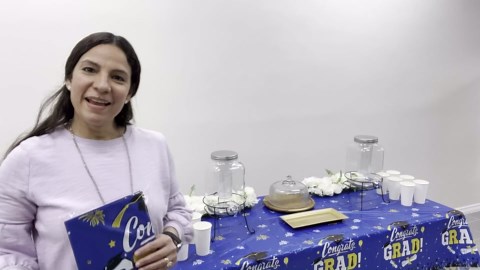 STARSIDE Set of 3 Plastic 2025 Graduation Tablecloth,54"x108" Graduation Party Table Decorations,Congrats Grad Disposable Tablecovers for Congrats Grad Party Supplies (Red)