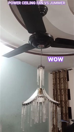 Hanging Jummer on Power Ceiling Fan Experiment #experiment