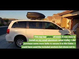 User Review: JEGS Rooftop Cargo Carrier Hard Car Top Large Luggage Box