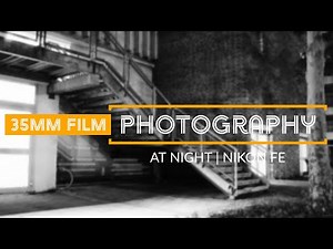 35mm Film Photography At Night Using The Nikon FE At Auto Exposure [ Will It Work? ]