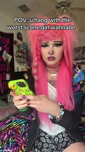 the most insufferable #scene #toxicgirl #fyp #pov | scene style