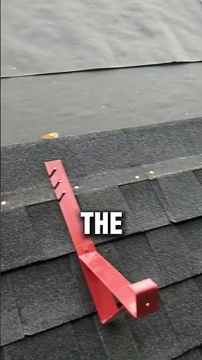 DIY Roofing tip - Use roof jacks for steep roofs #diybuilding #roofing #shedroof