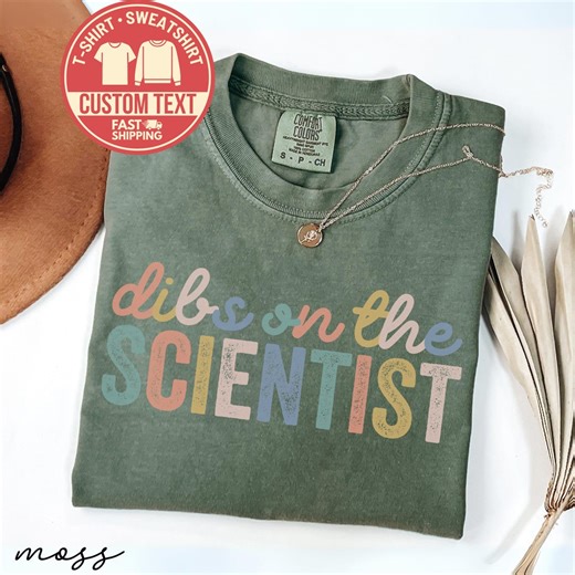 Custom Scientist Shirt, Comfort Colors Scientist T-shirt, Future Scientist Sweatshirt, Science Lover Tee, Gift for Scientists, Funny Science - Etsy