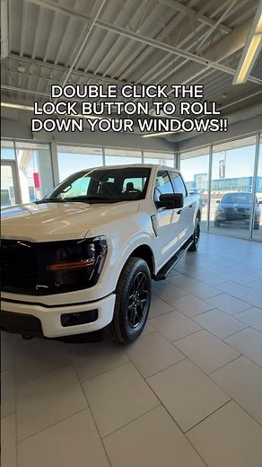 Introducing the 2024 F-150's latest trick: instant window-down magic! 🪄 Roll down those windows in a