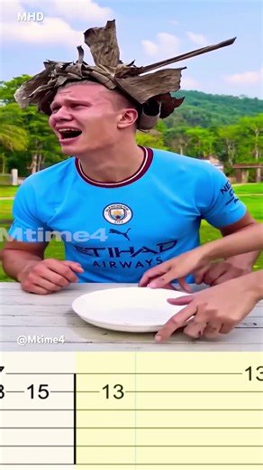 Haaland's Party Gets Absolutely Wild 🎂🍭 @Mtime4 - Guitar Tutorial