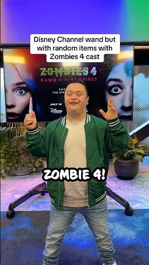 Disney Channel Wand With Random Items With Zombies 4 Cast