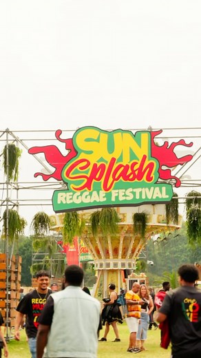 SUN SPLASH FESTIVAL | A glimpse of the first moments at Sun Splash Reggae Festival. The sun is out and the energy is amazing☀️🌴 | Instagram