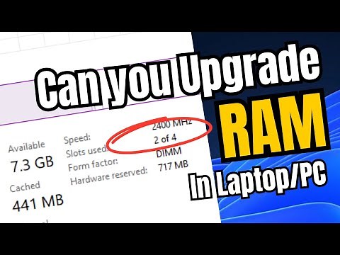 How to Check EMPTY RAM Slots in LAPTOP Without Opening (Check if Your Laptop RAM is Upgradable)