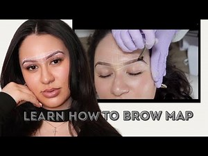 Learn how to brow map (our signature. mapping will change the way you do eyebrows)