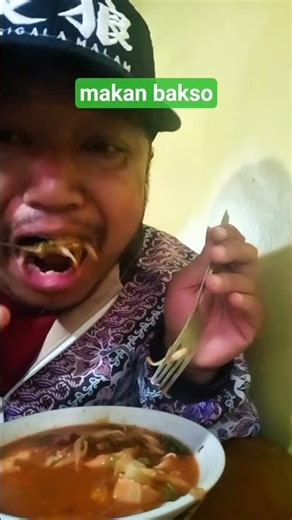 makan bakso pedas #mukbang #baksoafung #carabikinbakso #makan #semuaorang